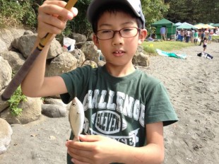 京浜運河でハゼ釣り