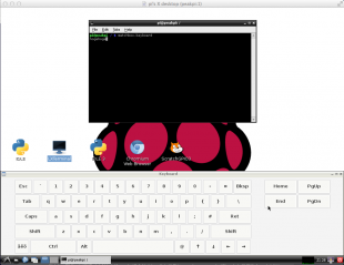 Raspberry Pi matchbox-keyboard