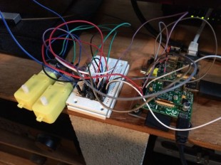 Raspberry Pi GPIO motor control