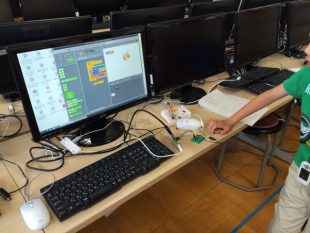 Scratch GPIO ダンボールスイッチ