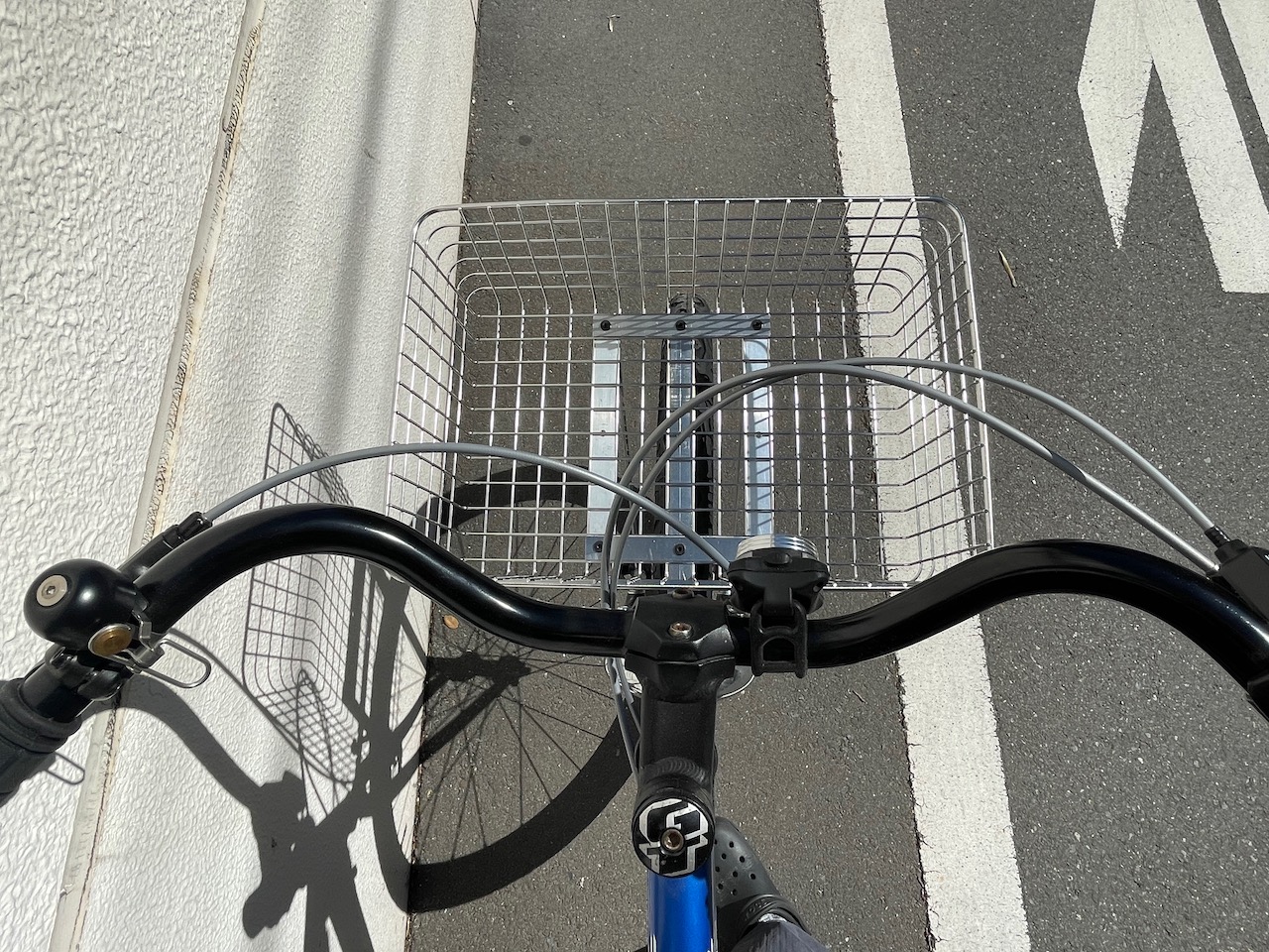 GT commuter bike front rack